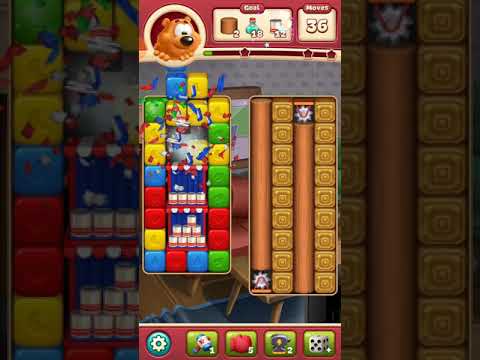 Toon blast 2876 no boosters 3 stars