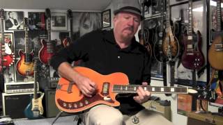 Video thumbnail for Harmony Stratotone Reissue Guitar Demo by drowninginguitars