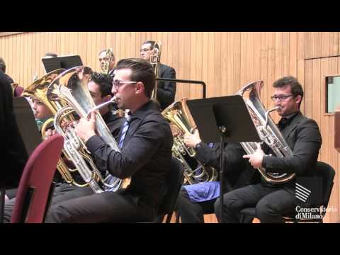 La Brass Band del Conservatorio in concerto, mercoledì 23 marzo 2016