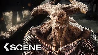 Darkseid Meets Steppenwolf Scene - JUSTICE LEAGUE: The Snyder Cut (2021)