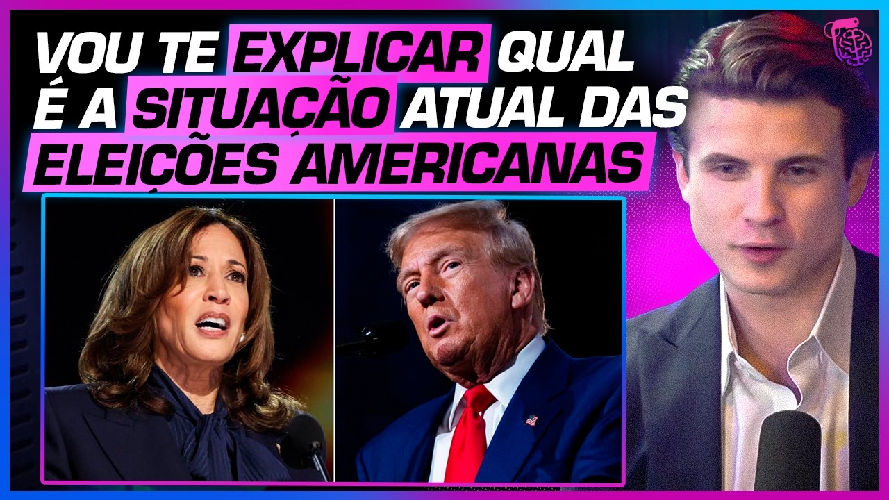 COMO está a CORRIDA ELEITORAL AMERICANA? - MARINHO ANALISA os CANDIDATOS à PRESIDÊNCIA dos EUA