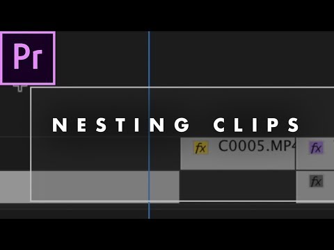 WHAT is Nesting in Premiere Pro and WHY is it Important? | Basic Editing Tutorial