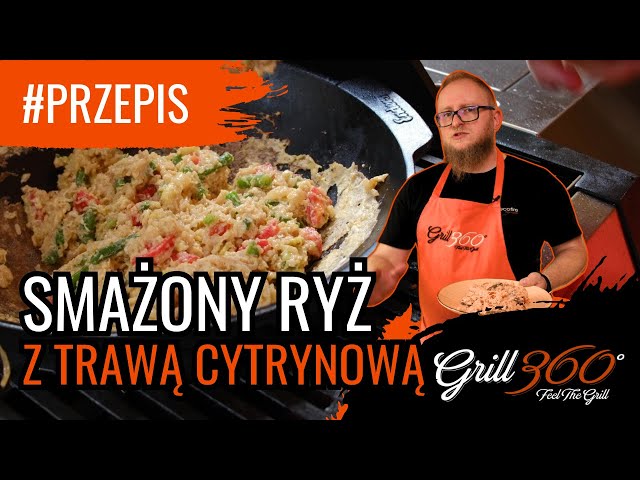 Smażony ryż z trawą cytrynową