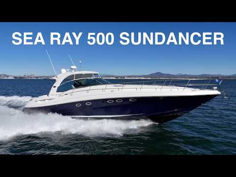 2005 Sea Ray 500 Sundancer Video