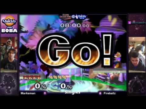 SSBM @ Quickly 13 - Marksman vs. Fireballz