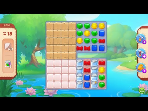 Homescapes Level 9704 No Boosters Gameplay