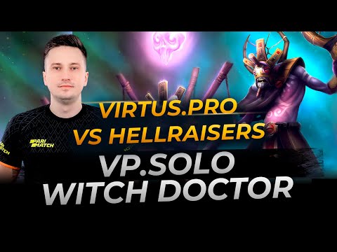 VP.Solo plays Witch Doctor | Full Gameplay Dota 2 Replay