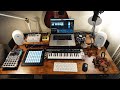 i built the best music production desk setup