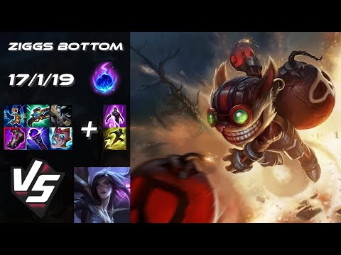 BOTTOM Ziggs vs Kai'Sa - NA Grandmaster Patch 25.21