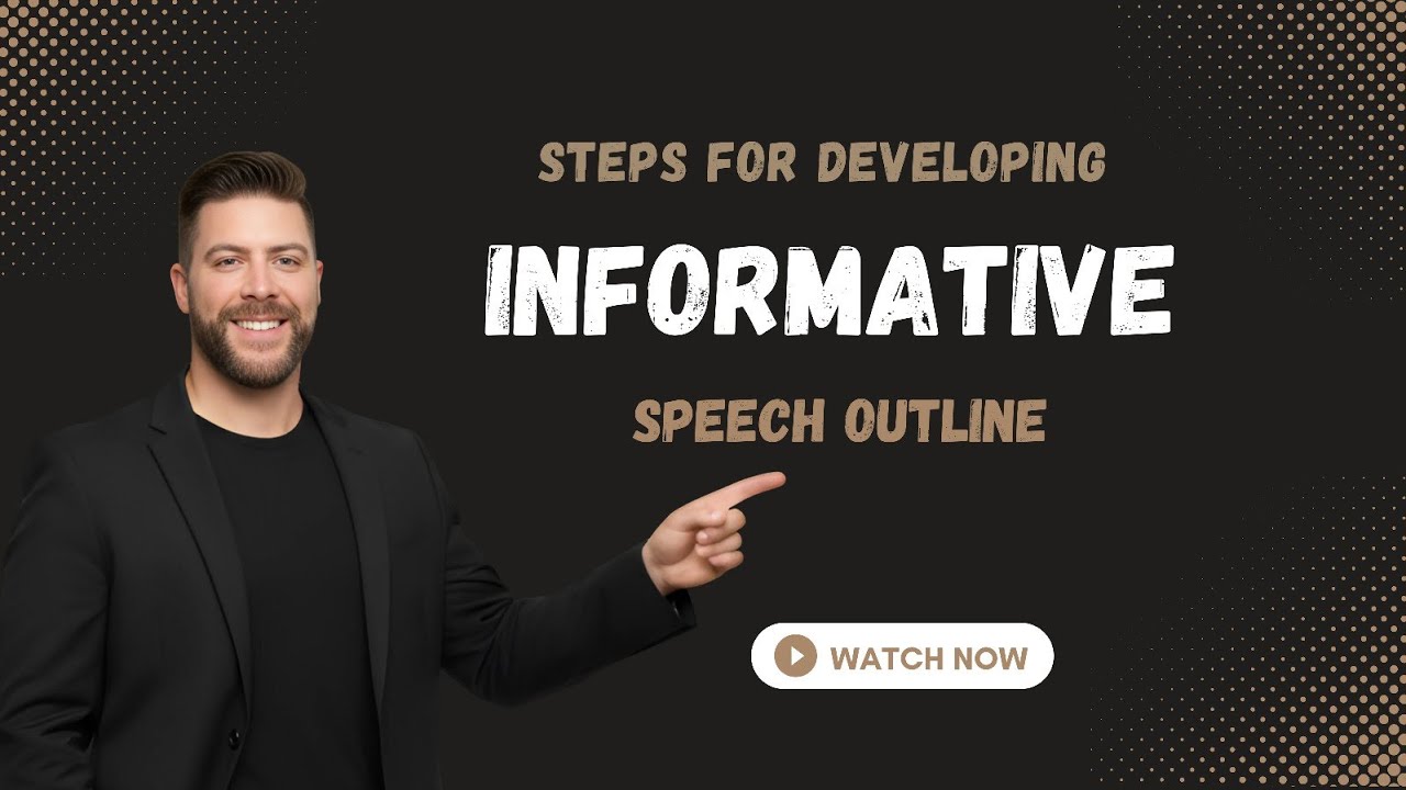 Informative Speech Outline