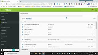 IC Parent Portal Tutorial Video: Assignments