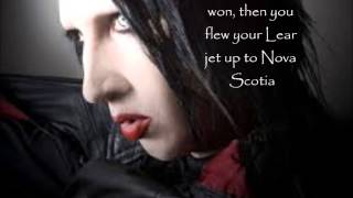 Marilyn Manson - you're so vain