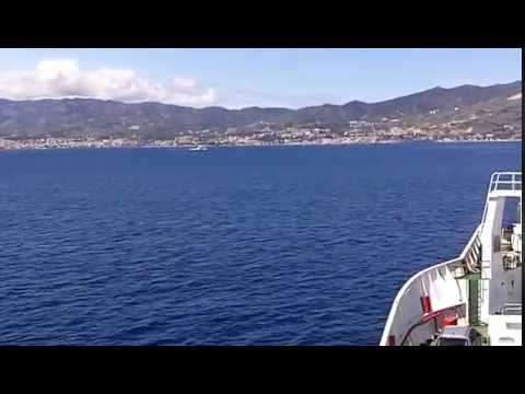 Italy - Taking the Ferry to Messina