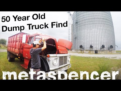50 Year Old Dump Truck Find Video