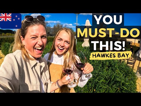 Wine Tasting Challenge At BEST VINEYARDS in Hawke's Bay, New Zealand  🇳🇿