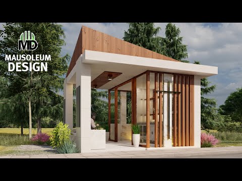 Mausoleum Design - 5x5 Modern Open Plan