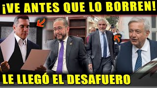 LE CAYÓ LA VOLADORA, DESAFUERO DE ALITO MORENO ESTÁ LISTO! ADÁN AUGUSTO SE VA DEL SENADO