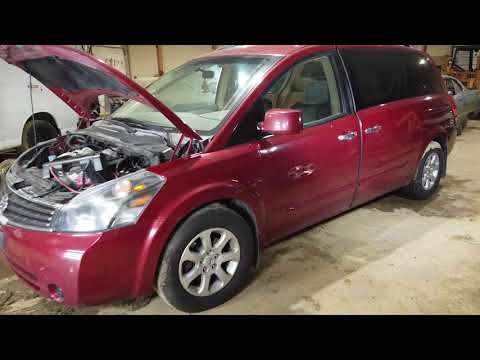 PL8945 Creston Auto 2008 Nissan Quest 3.5L Engine Test Video!!!