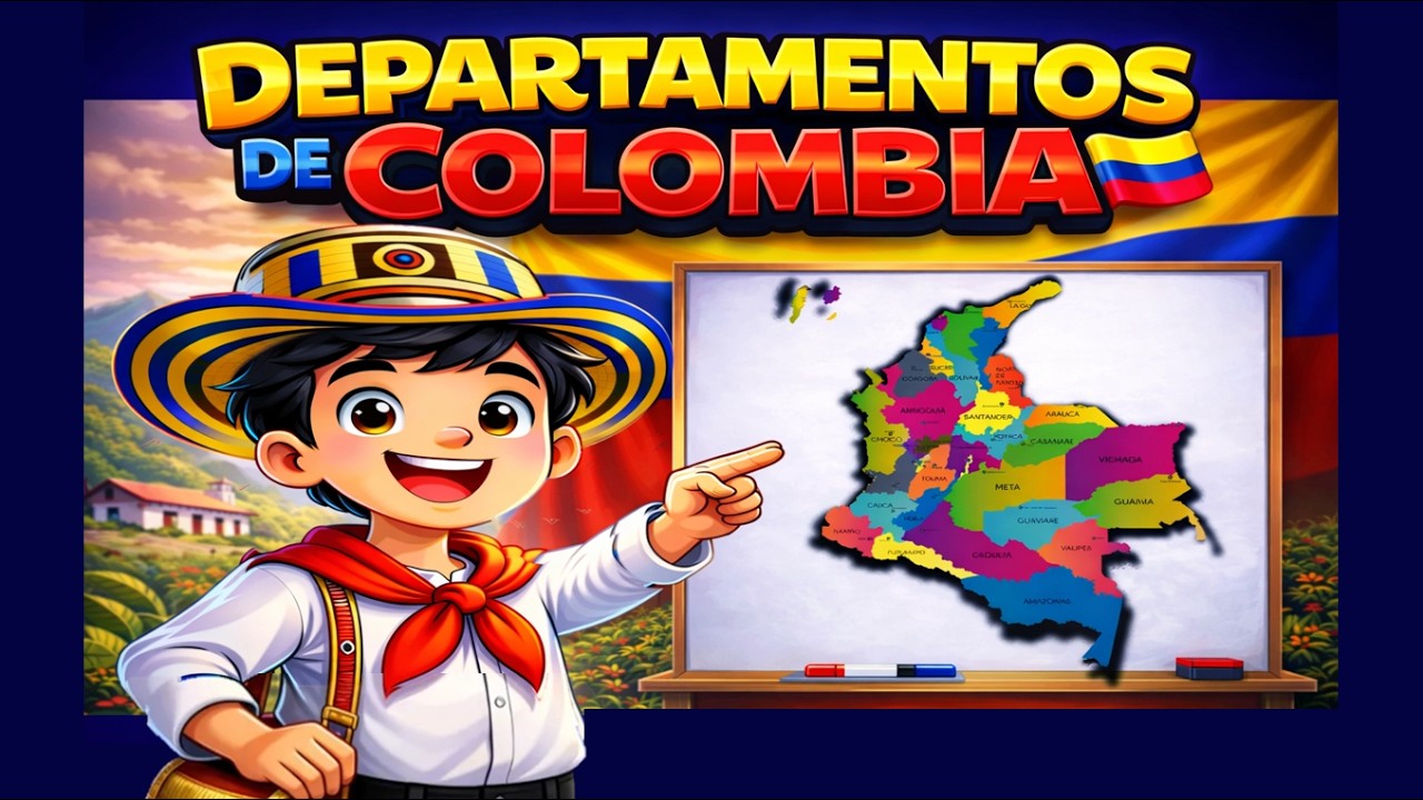 Departments and capitals of Colombia 👩‍🏫🇨🇴