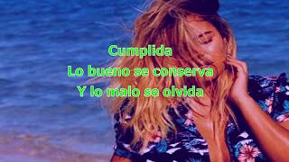 La Vida Continuó - OFFICIAL LETRA/LYRICS - KAROL G , SIMONE &amp; SIMARIA - Ocean 2019