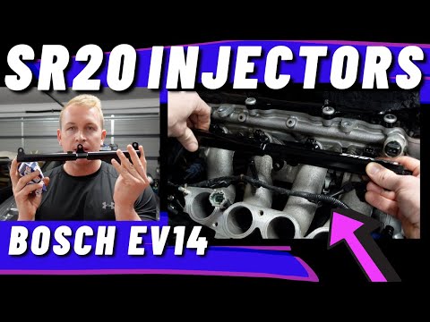 Taarks SR20 Injector Fuel Rail Upgrade for S15, S14 Silvia | Full Guide Bosch EV14 1000cc E85