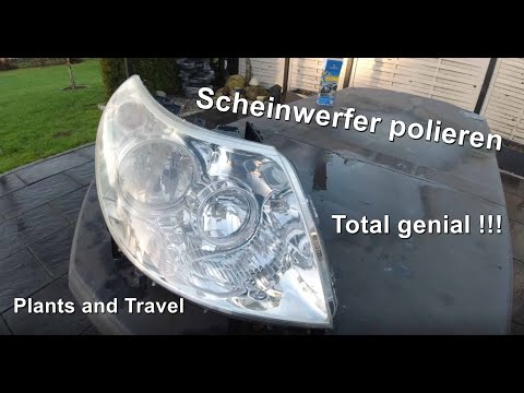 Yellowed headlight. Is polishing it illegal?