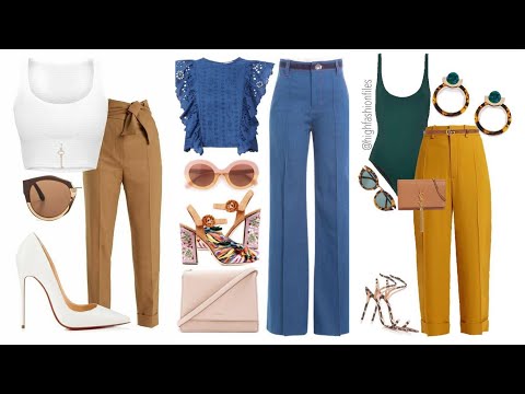 Outfits de MUJER  CON ESTILO LOOKS MODA 2024