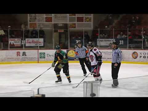 Marc-Olivier D`Amour Refuse Guillaume Coudé LNAH (22/02/2013)