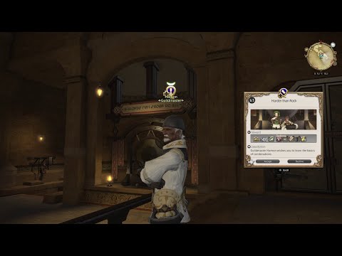 FFXIV Pugilist Class Quest: Harder than Rock