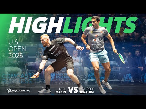 🇪🇬 Ibrahim v Makin 🏴󠁧󠁢󠁷󠁬󠁳󠁿 | U.S. Open 2025 | QUARTER FINAL HIGHLIGHTS