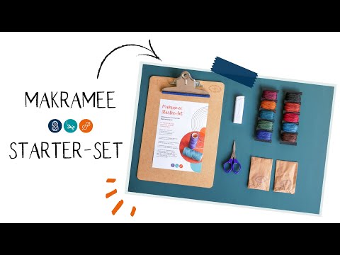 Starter Set - Makramee - NEU im Shop