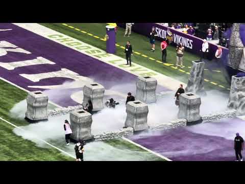 ❄️❄️Defense Intro Minnesota Vikings w/pre game hype #vikings #nfl 