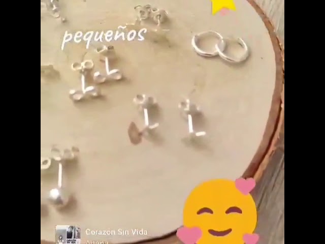 Vídeo relacionado con Pendientes Belons de plata de ley 925 con diseño de nota musical encantadora, mini para mujeres y niñas