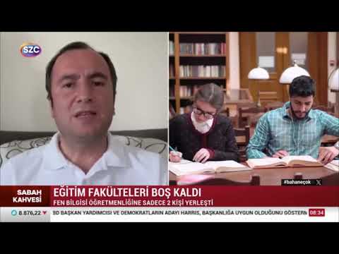Genel Başkanımız Kadem Özbay, üniversitelerde öğretmenlik bölümlerini tercih eden öğrenci sayısındaki azalma ile ilgili Sözcü Tv`ye açıklamalarda bulundu; 