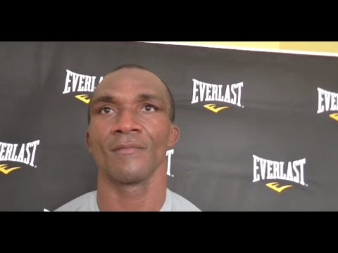 Sakio Bika on his WBC Light Heavyweight World Title fight with Adonis 'Superman' Stevenson