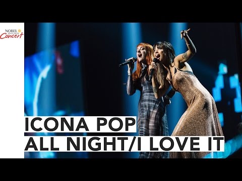 ICONA POP - "ALL NIGHT/I LOVE IT" MEDLEY - The 2016 Nobel Peace Prize Concert