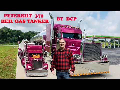 Jamie Walker’s Peterbilt 379 Heil Fuel Tanker J. Cool Inc DCP by First Gear Big Rigs Series 5