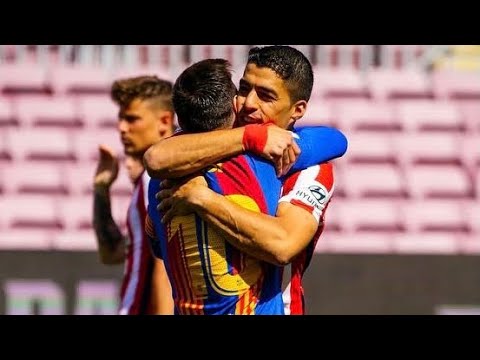 LUIS SUÁREZ RETURNS TO CAMP NOU