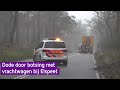 Dode door botsing met vrachtauto op N310 bij Elspeet