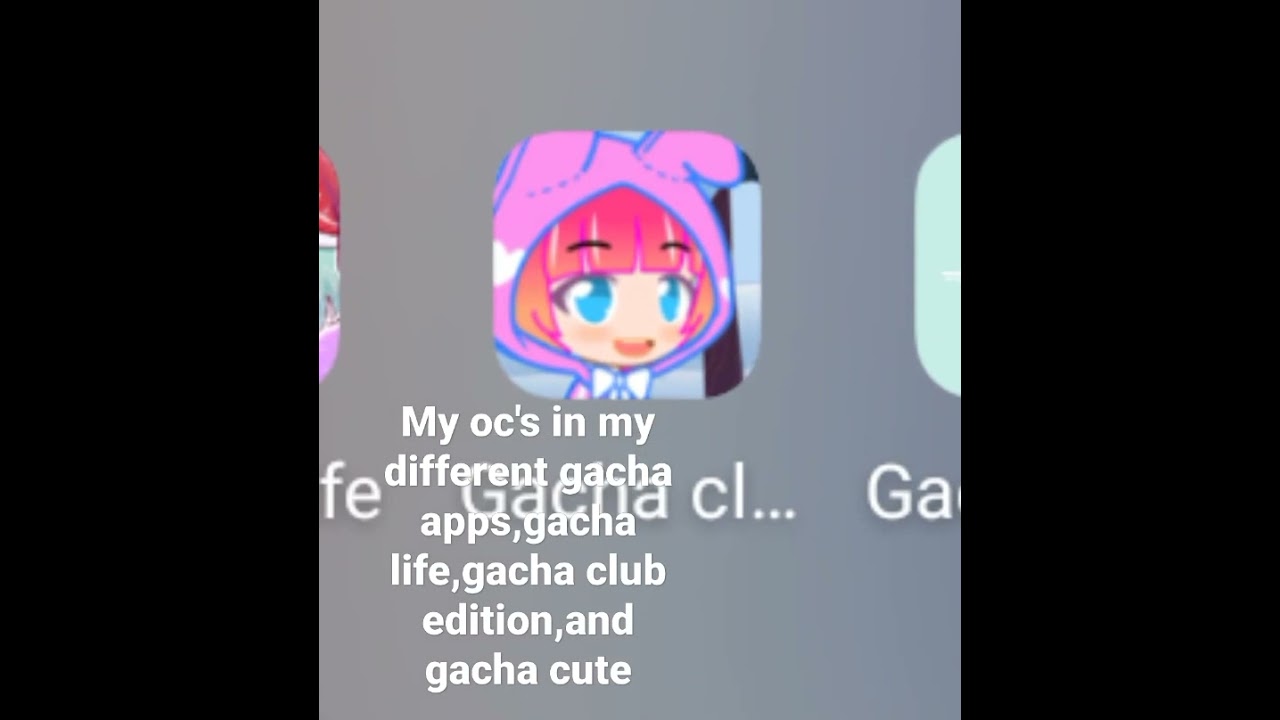 my OC's in my different Gacha apps,Gacha life,Gacha club edition,and Gacha cute hope you like it🥰