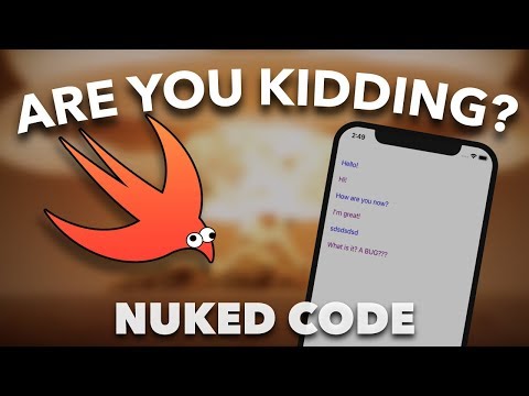 Simple iOS app for beginners and NSAttributedString. Nuked Code [0]