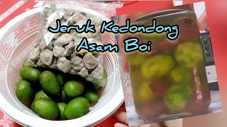 Download lagu Cara buat Jeruk Kedondong Asam Boi paling simple tapi sedap mp3