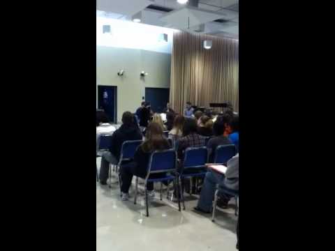 Oasis Quartet plays for Valley High School Students