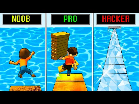 NOOB vs PRO vs HACKER in Shortcut Run
