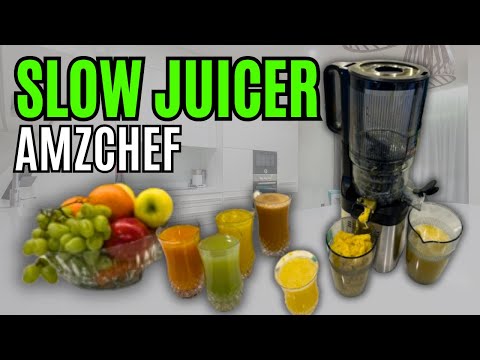 AMZChef 1902B Juicer Tested on Fruits & Veggies – See the Results!