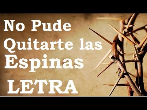 Hector Acosta "El Torito" - No Pude Quitarte Las Espinas (Letras) ᴴᴰ