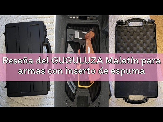 Vídeo relacionado con GUGULUZA Funda de Escopeta, Bolsa Pistola de Caza para Transporte, Marrón