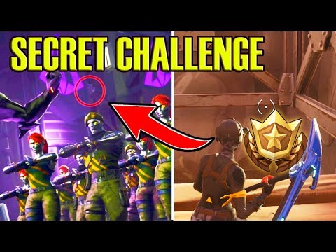 SECRET FREE Battle Pass Tier Challenge (Week 4) Fortnite Blockbuster #4
