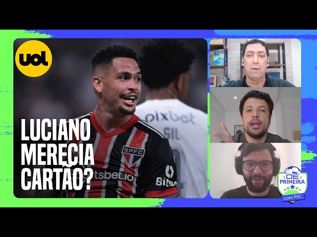 Corinthians joga como pequeno contra o São Paulo. Juiz ajuda. Luxa