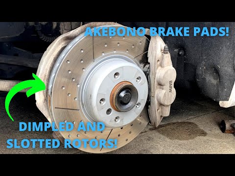 BMW F30 335i Front Brake Pad + Rotor Replacement